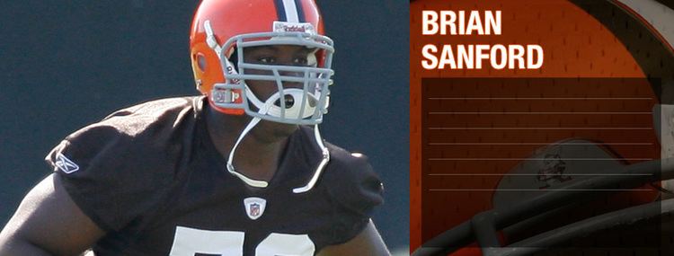 Brian Sanford Cleveland Browns Brian Sanford