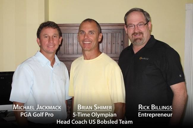 Brian Shimer Michael Jackmack PGA Golf Pro Brian Shimer 5Time Olympian US