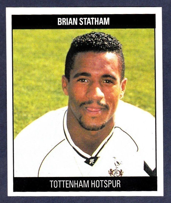 Brian Statham (footballer) ORBIS 1990 FOOTBALL COLLECTIOND89TOTTENHAM HOTSPURBRIAN STATHAM