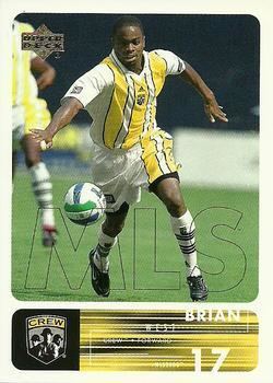 Brian West (soccer) Brian West Gallery The Trading Card Database
