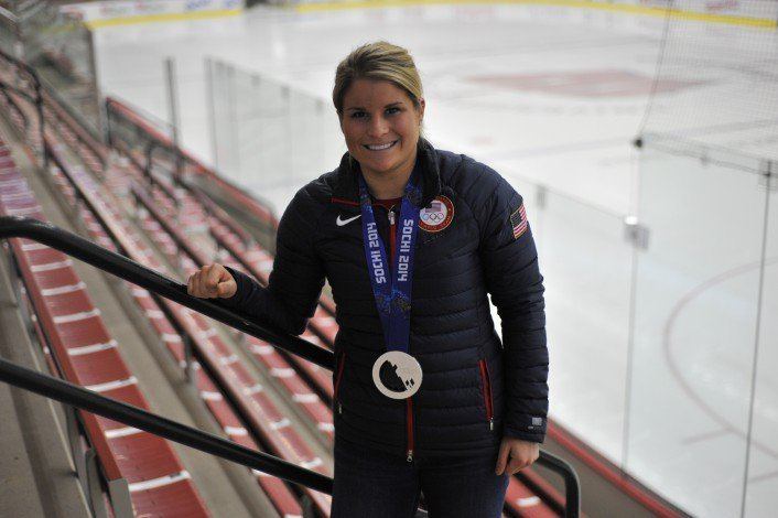 Brianna Decker Silver medalist Brianna Decker returns to Madison as