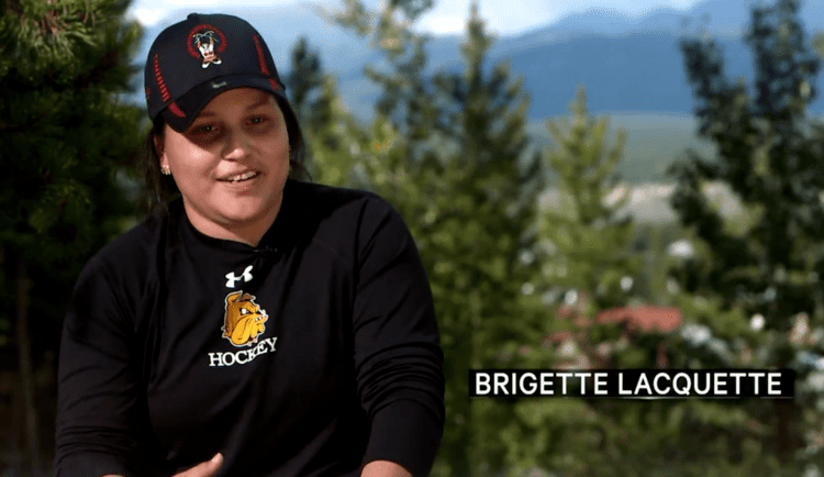 Brigette Lacquette HometownHockey Brigette Lacquette people are noticing