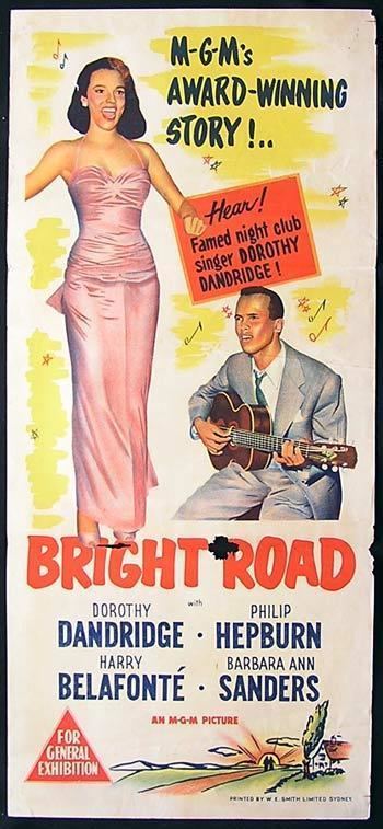 Bright Road BRIGHT ROAD Movie Poster 1957 Dorothy Dandridge Australian Daybill
