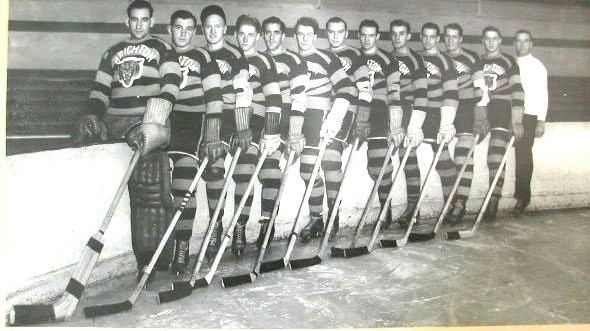 Brighton Tigers Brighton Tigers Team Photo British National League 1937 HockeyGods