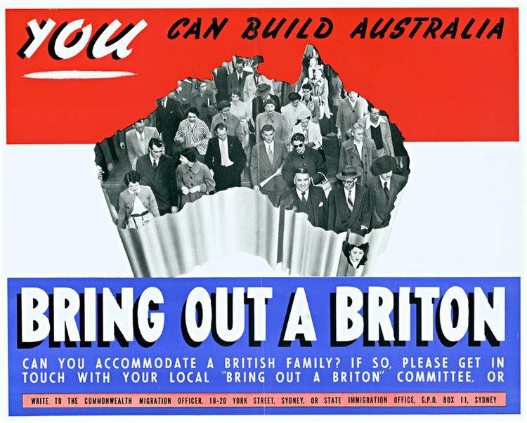 Bring Out a Briton Bring out a Briton poster 1961 The Dictionary of Sydney
