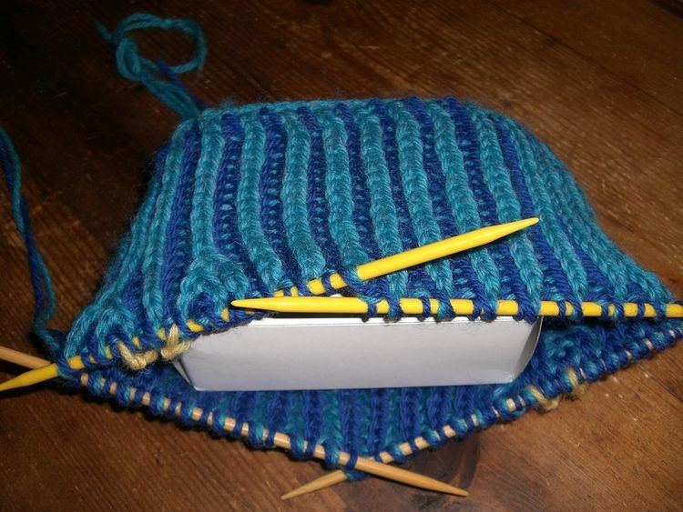 Brioche knitting