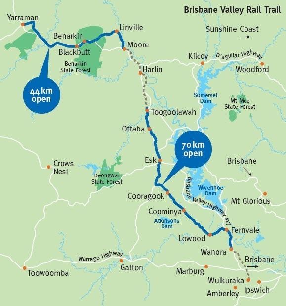 Brisbane Valley Rail Trail Petition launched to finish 160km Brisbane Valley Rail Trail Cycle