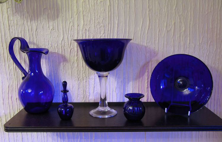 Bristol blue glass