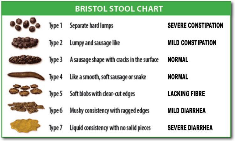 Bristol stool scale