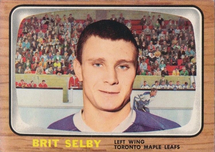 Brit Selby Brit Selby Toronto Maple Leafs 196667 Topps Rookie Card