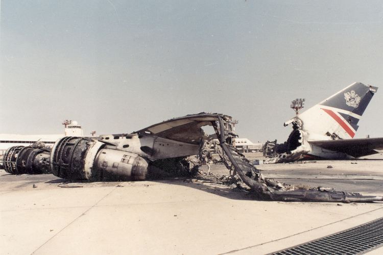 British Airways Flight 149 2 August 1990 British Airways Flight 149 landed at Kuwait