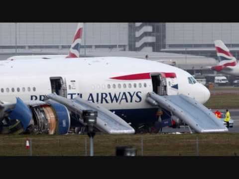 British Airways Flight 38 British Airways Flight 38 Heathrow crash ATC recording YouTube