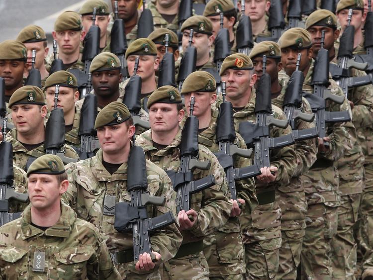 British Army The British Army isn39t large enough to halt refugees let alone take