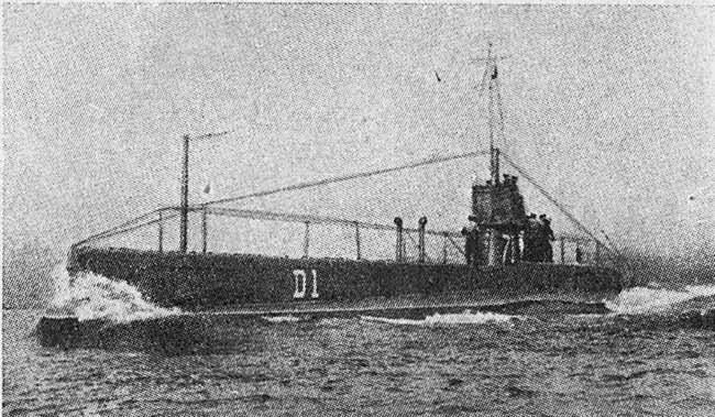 British D-class submarine