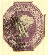 British embossed postage stamps