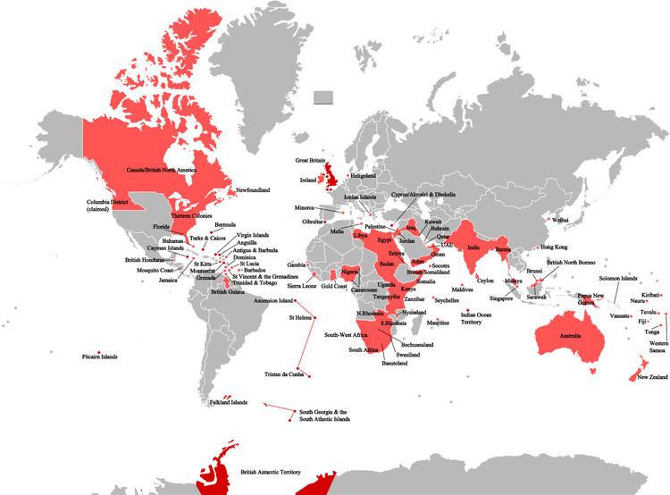 British Empire How many countries were ruled by the British Empire Quora