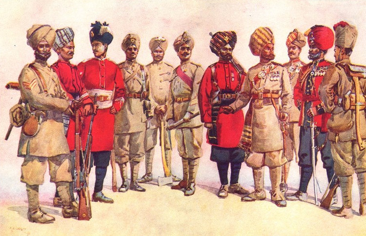 British Indian Army The British Indian Army Weapons and Warfare