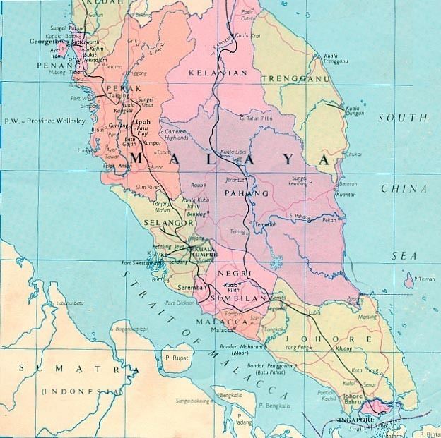 British Malaya South East Asia Malaya