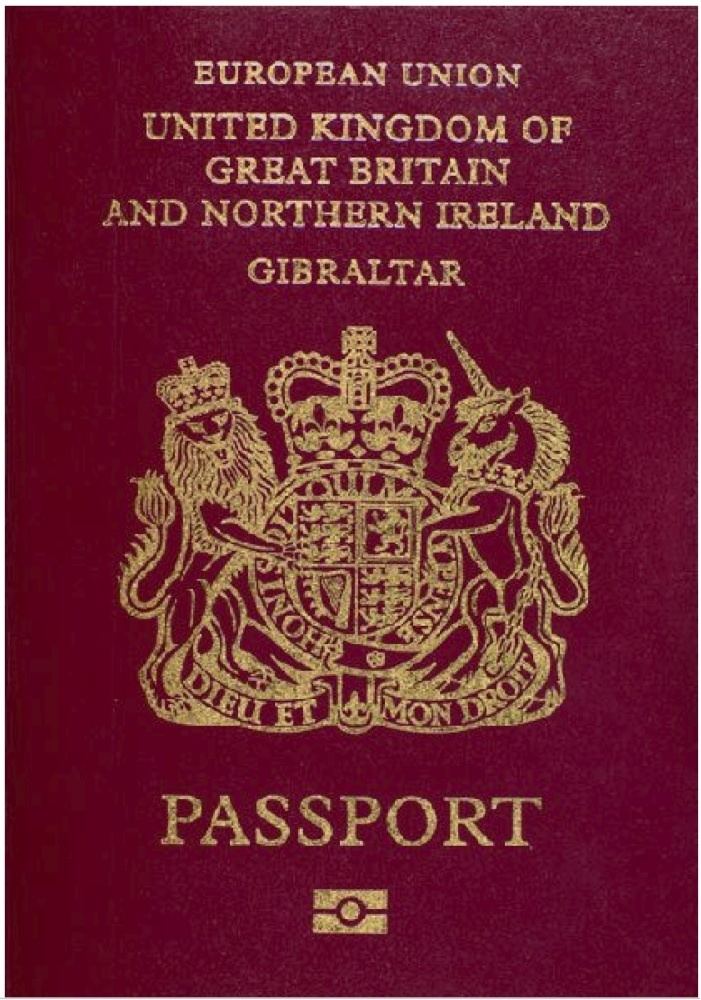 British passport (Gibraltar)