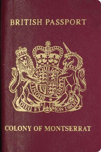 British passport (Montserrat)