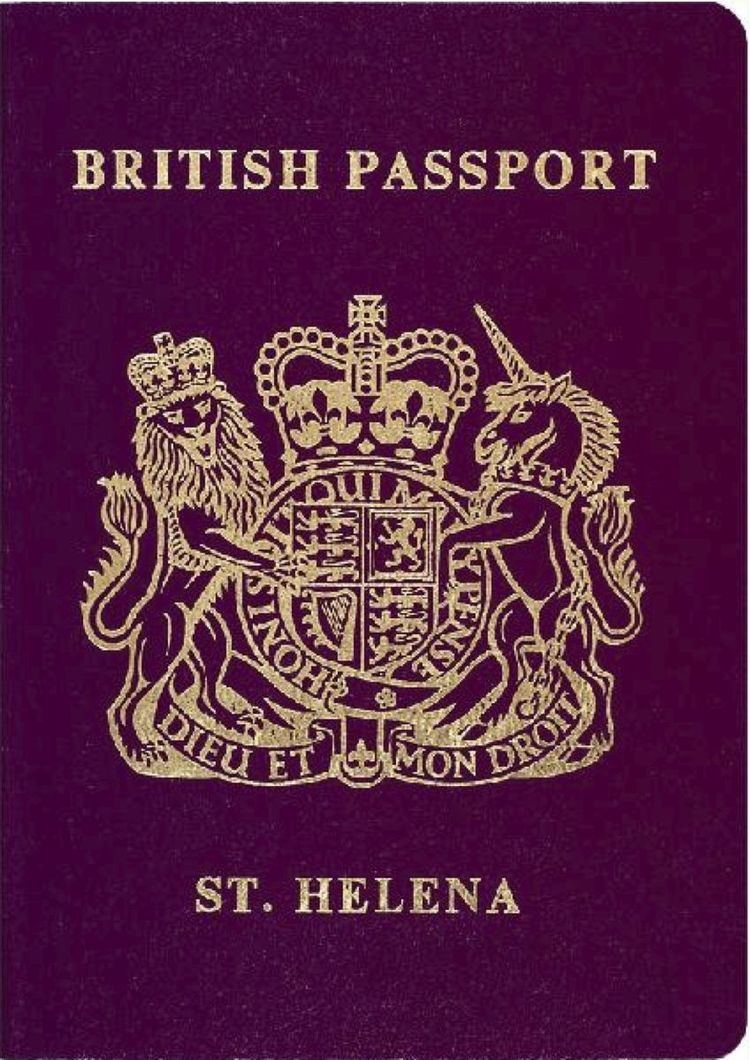 British passport (Saint Helena)