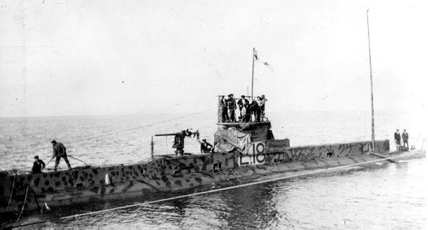 British submarine flotilla in the Baltic