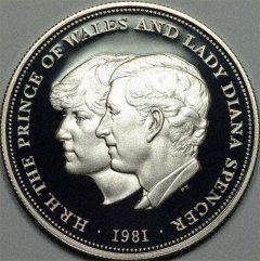 British twenty-five pence coin