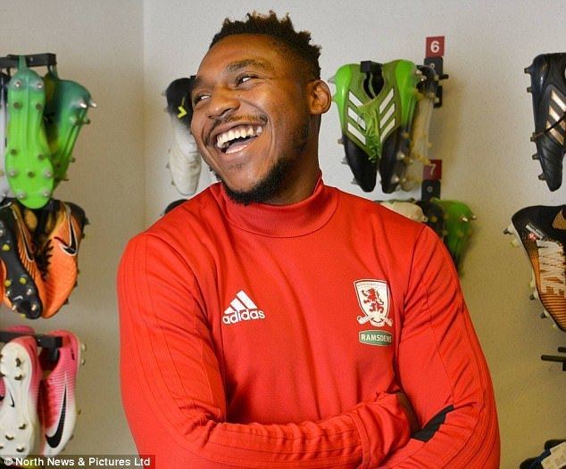 Britt Assombalonga Assombalonga was on 5 an hour at WH Smith not long ago Daily Mail