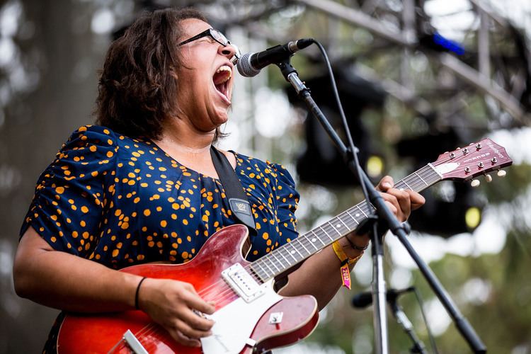 Brittany Howard Brittany Howard of Alabama Shakes sang their single quotHold