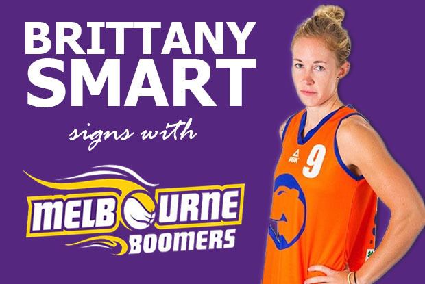 Brittany Smart Brittany Smart signs with Boomers SABRES