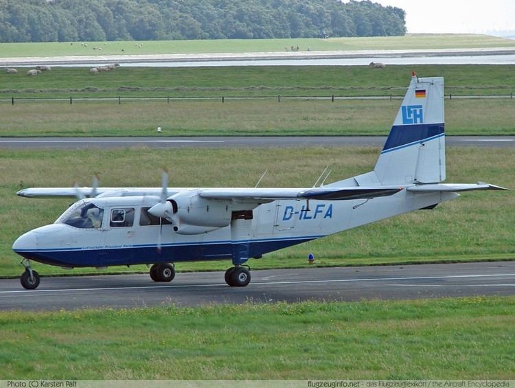 Britten-Norman BN-2 Islander BrittenNorman BN2 Islander Specifications Technical Data