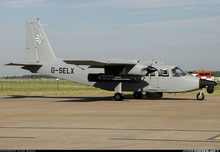 Britten-Norman Defender Pilatus BrittenNorman BN2T Turbine Islander Selex Aviation