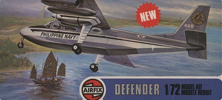 Britten-Norman Defender Britten Norman Defender Vintage Airfix