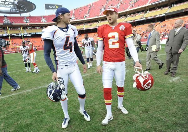 Britton Colquitt Broncos have had more NFL brother combinations than you