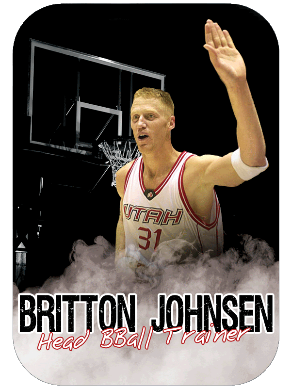 Britton Johnsen Sports Mechanix Head Basketball Trainer BRITTON JOHNSEN