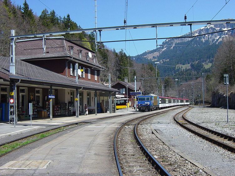 Brünig-Hasliberg railway station