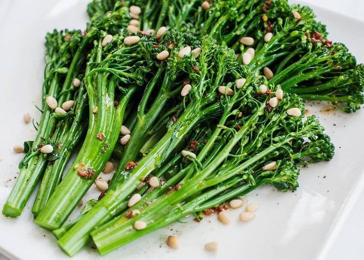Broccolini Broccolini with Roasted Garlic amp Pine Nuts Marcel Cocit Love At