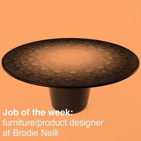 Brodie Neill Job of the week furnitureproduct designer at Brodie Neill