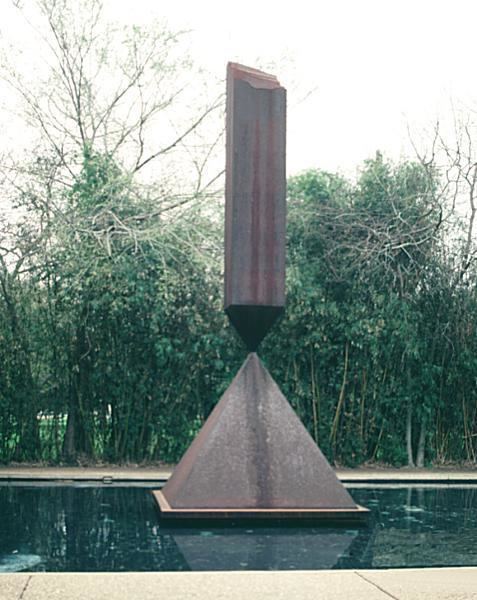 Broken Obelisk Images of The Broken Obelisk by Barnett Newman
