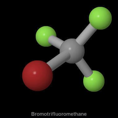Bromotrifluoromethane bromotrifluoromethanejmoljpeg