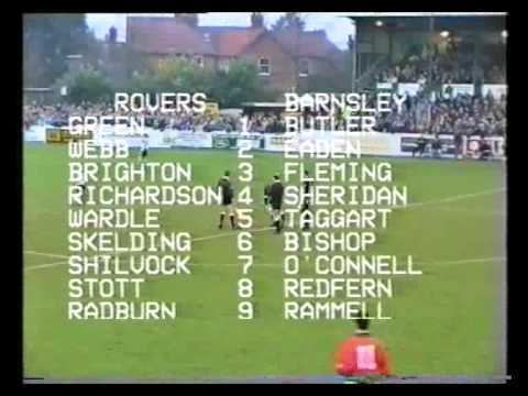 Bromsgrove Rovers F.C. Bromsgrove Rovers 12 Barnsley FA Cup Round 3 January 8th 1994