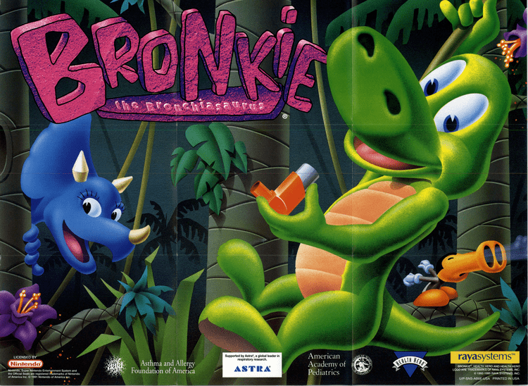 Bronkie the Bronchiasaurus NintendoAge Bronkie the Bronchiasaurus