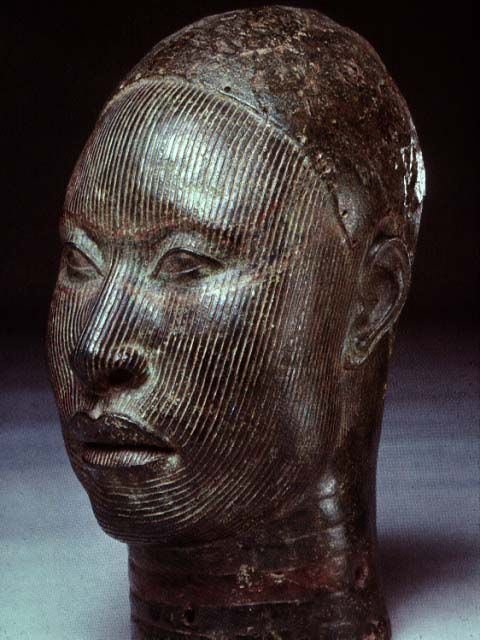 Bronze Head from Ife Nigeria Ife bronze head Benin Bronzes amp Ile Ife Pinterest Bronze