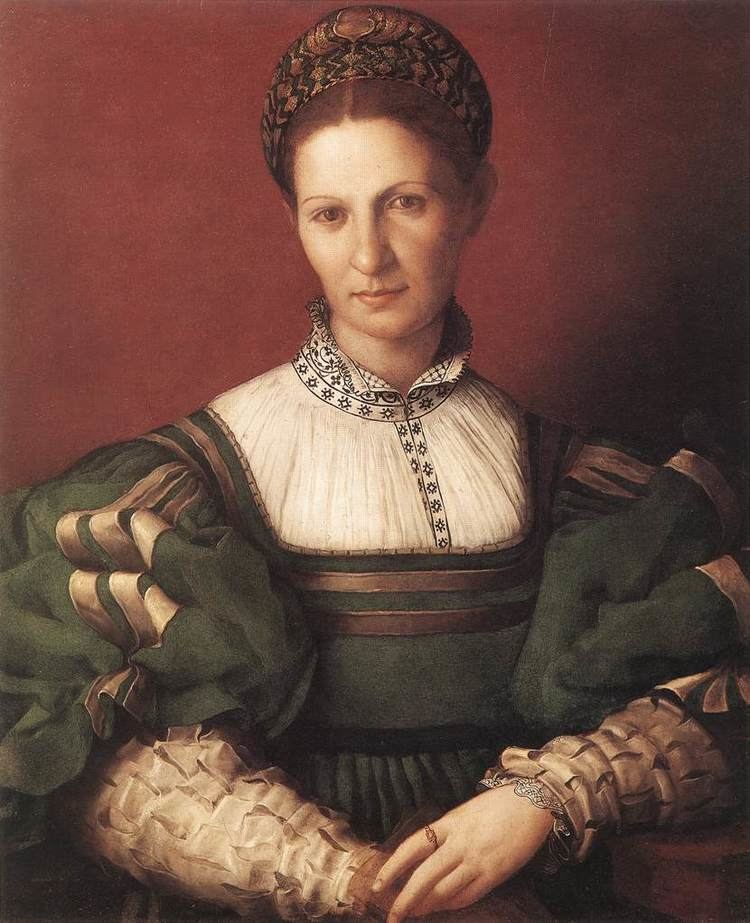 Bronzino BRONZINO Agnolo Portrait Of A Lady In Green Agnolo