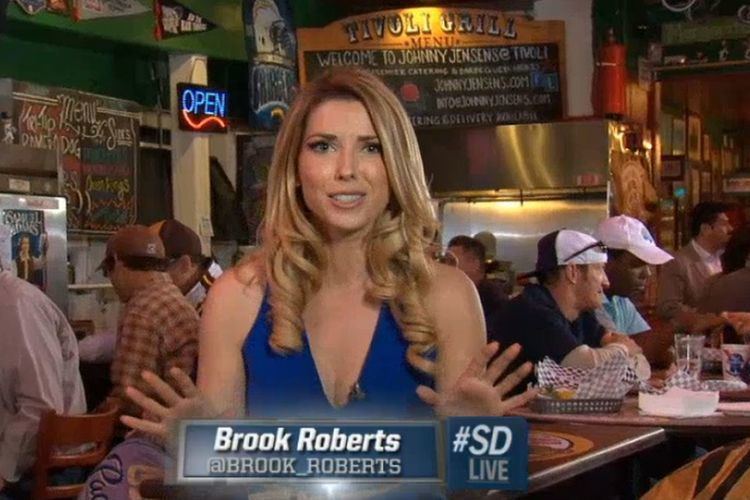 Brook Roberts Fox Sports San Diego39s SDLive gets a makeover Brook