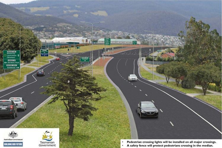 Brooker Highway Tasmanian Government releases plans for 32m Brooker Highway upgrade