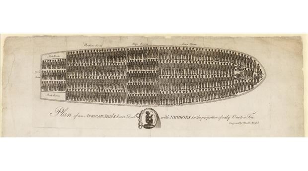 Brookes (ship) BBC A History of the World Object The Brooks slave ship drawing