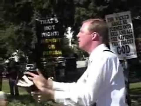 Brother Jim Brother Jim Gilles Open Air Preaching at Georgia Tech YouTube