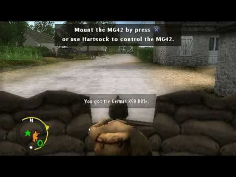 Brothers in Arms: D-Day Brothers in Arms DDay Sony PSP prt4 YouTube