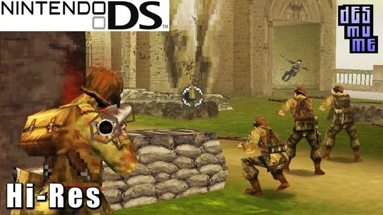 Brothers in Arms DS Brothers in Arms DS Nintendo DS Gameplay High Resolution DeSmuME